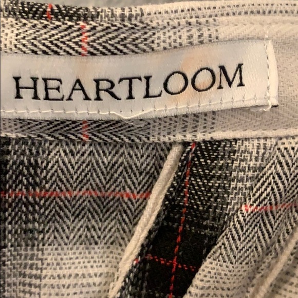 Heartloon button up long sleeve with tie back - Picture 7 of 8